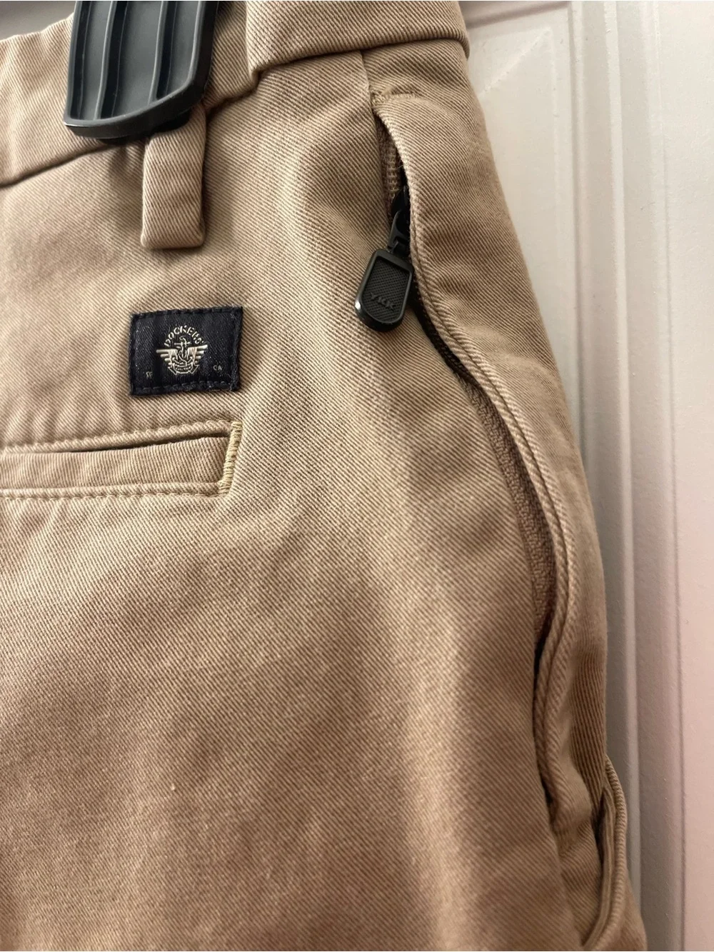 Dockers Men's Khaki Straight-Leg Chinos - Light Brown